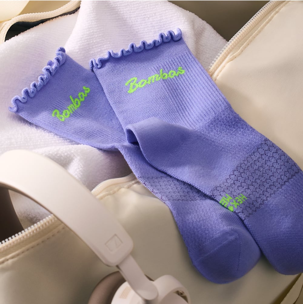 Women’s Ruffle Athletic Quarter Sock 3-Pack