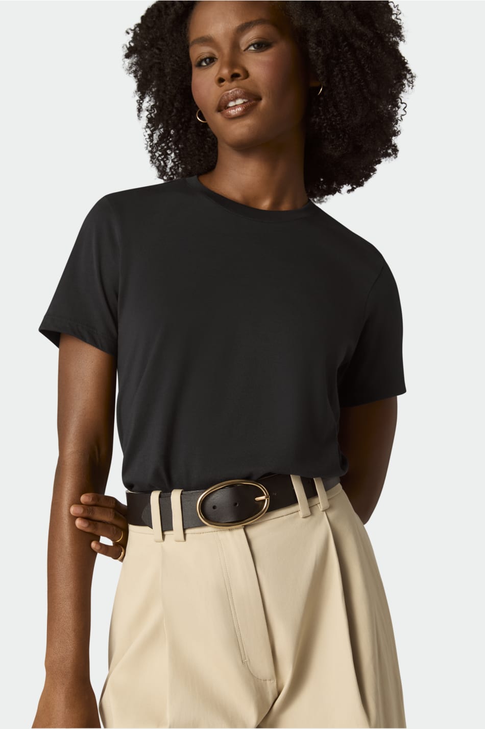 Pieces PCKAMALA TEE NOOS - T-shirt basic - black