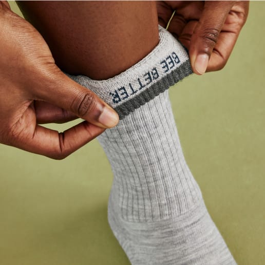 Women's Merino Wool Blend Calf Sock 8Pack Bombas