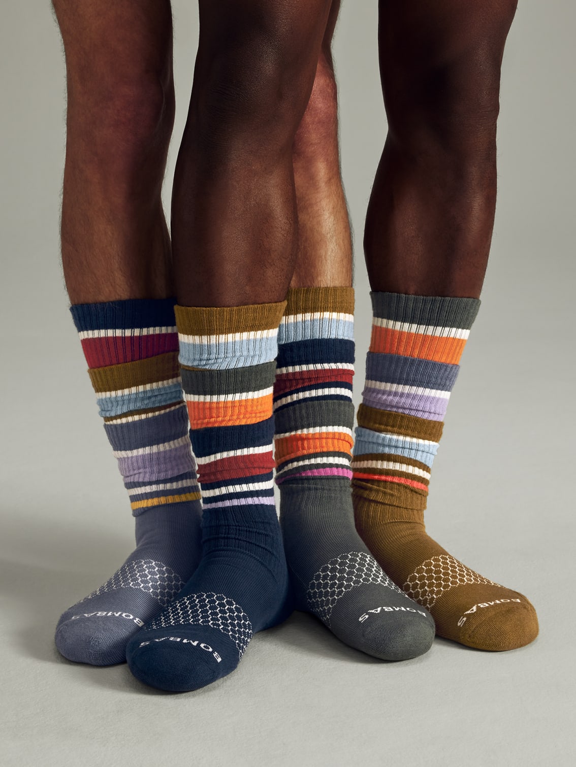 Men's Marl Calf Sock 4-Pack