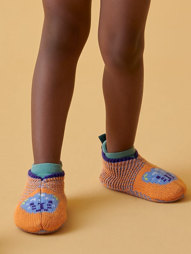 Toddler gripper slippers best sale