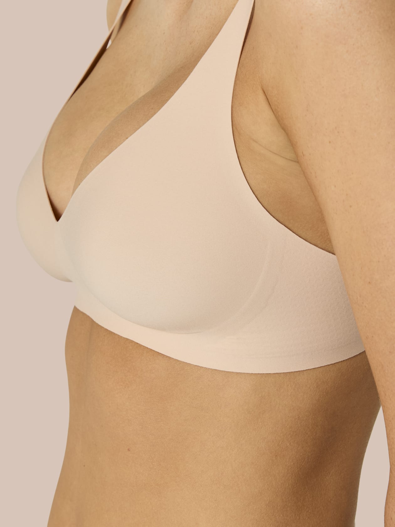 Women's No Show Plunge Bralette 2-Pack - Bombas