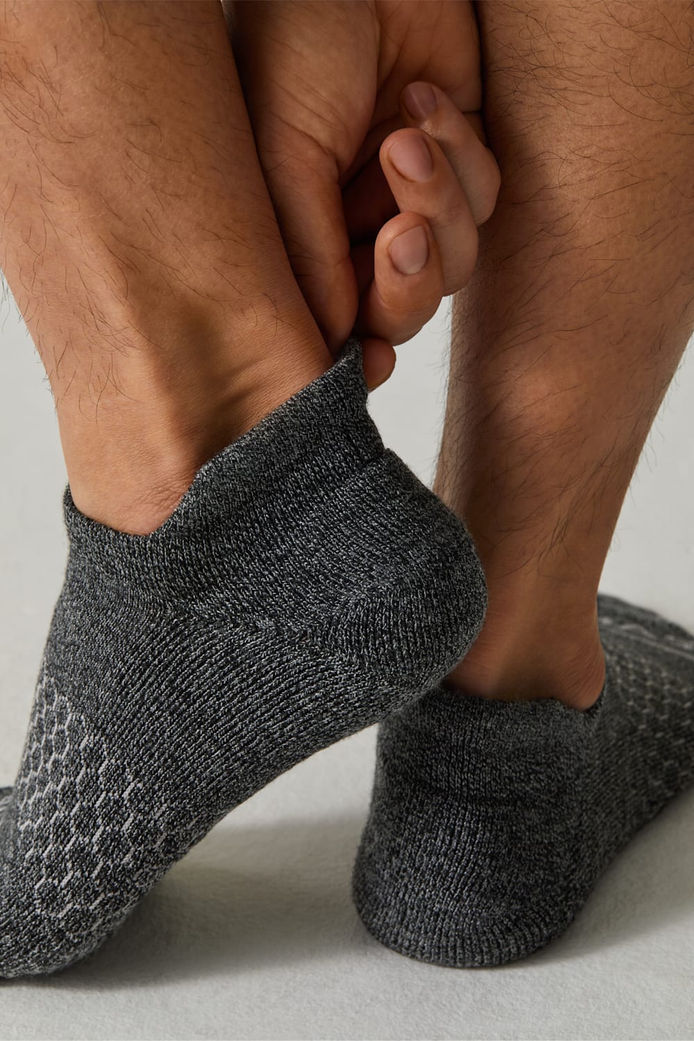 Men's Merino Wool Blend Quarter Socks