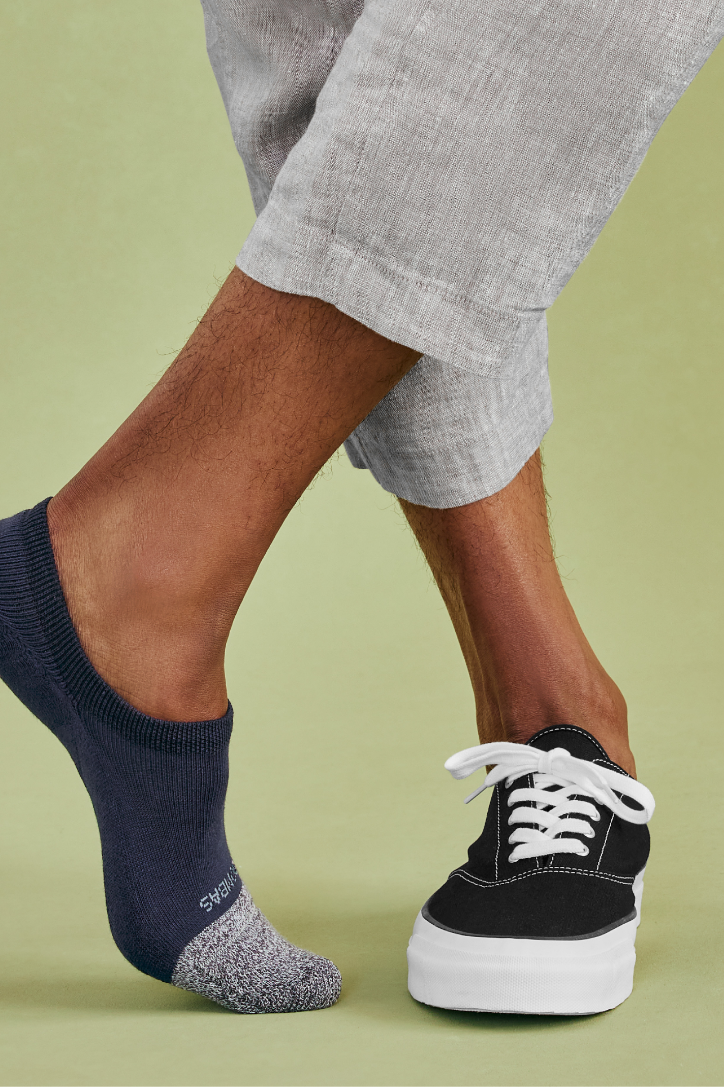 Men's Cushioned No Show Sock 4-Pack