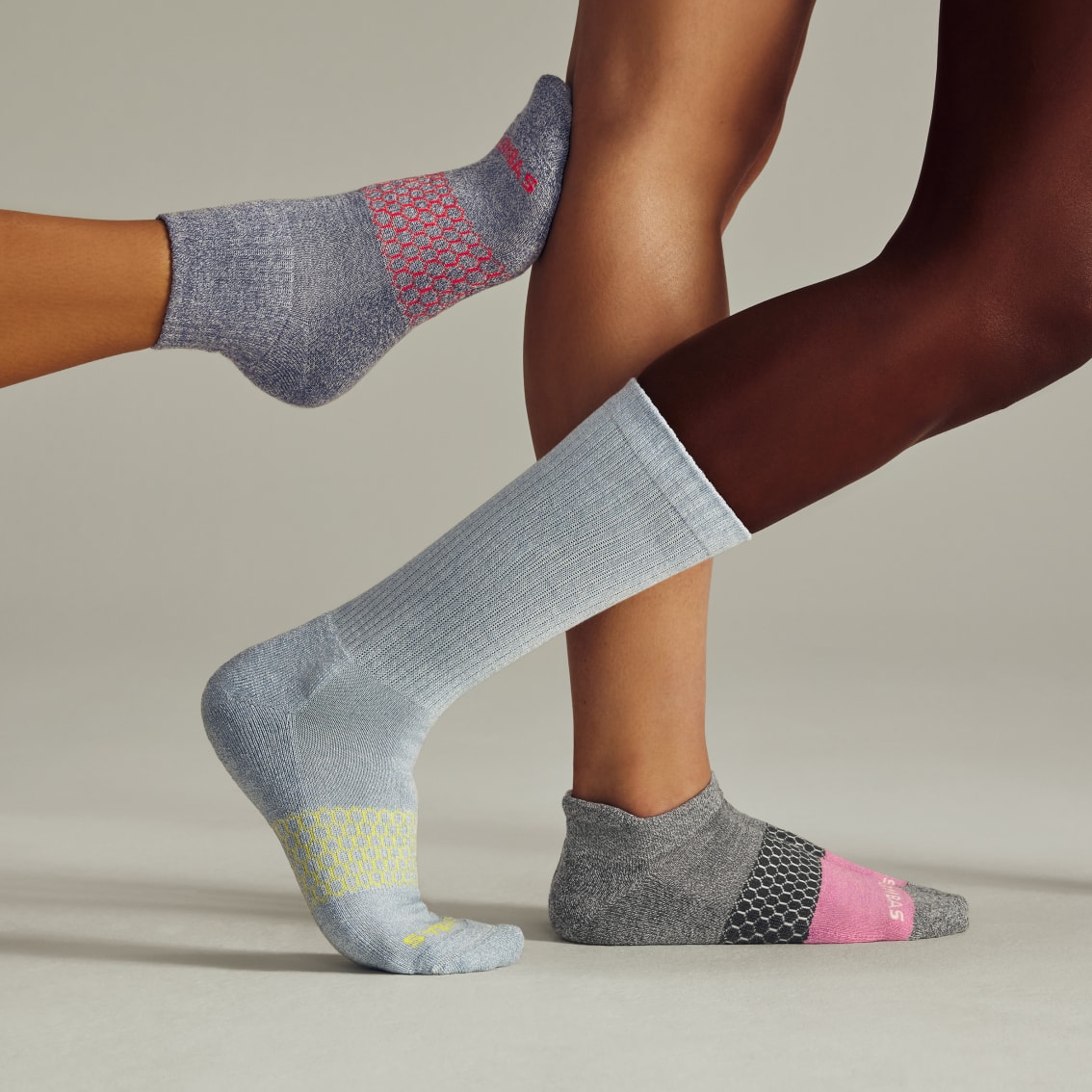 Born Cotton Blend Quarter Socks Womens Black Size 4-10 (10 Pairs) NWT Brand  New