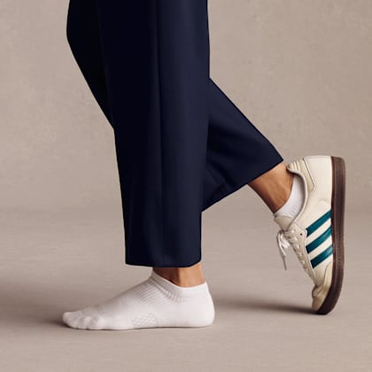 adidas gazelle silver green womens Logo Socks White - One Size - Women's Activewear Socks