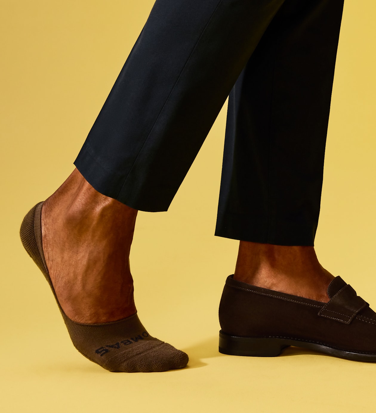 mens low cut dress socks DEIA Midi Dress - mocha linen main image 0