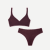 Women’s No Show Plunge Bralette + Thong - All Spice