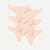 Women's No Show Thong 6-Pack - Pink Sandstone L