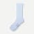 Modern Rib Calf Socks - Halo Blue - L [7406]