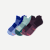 Men's Lightweight Athletic Ankle Sock 3-Pack - Plum Sky Mix L