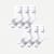 Running Half Calf 6-Pack - White
