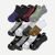 Men's Running Ankle Sock 12-Pack - white indigo mix
