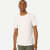 Air Slub Crew Neck T-Shirt Soft White MO1