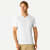 Pima Cotton V-Neck T-Shirt - White MO1 [8758]