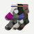 Women's Hiking Quarter Sock 6-Pack - Black Moss Shade Mix
