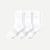 Lightweight Athletic Half-Calf Sock 3-Pack - White