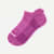 Two Tone Ankle Socks - Bold Pink L [7791]