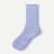 Ruffle Rib Half Calf - Dawn Blue L [9285] 