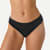 Ribbed Seamless Scoop Bralette + Brief - Black WO1 [7716]