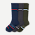 Men's Everyday Compression Sock 3-Pack - Navy Olive Mix L [8674]