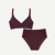 Women’s No Show Plunge Bralette + Hipster - All Spice