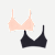 Women's Seamless Triangle Bralette 2-Pack - Pink X Black