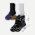 Men's Running Half Calf Sock 6-Pack - grey indigo mix