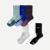 Women's Lightweight Athletic Half Calf Sock 6-Pack - Plum Sky Multi Mix L