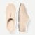 Women's Sunday Slipper - Cream L [6074] [HO24]