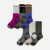 Women's Hiking Calf Sock 6-Pack - Black Moss Shade Mix