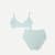 Women’s No Show Plunge Bralette + Hipster - Misty Sky