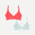 Women's Seamless Triangle Bralette 2-Pack - Misty X Red