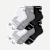 Men's Running Quarter Sock 6-Pack - Black Core Mix 