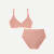 Women’s No Show Plunge Bralette + Hipster - Coco Plum
