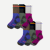 Men's Hiking Calf Sock 6-Pack - Black Moss Mix