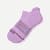 Women's Merino Wool Blend Ankle Socks - Violet Orchid L [3729]