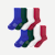 Men's Modern Rib Half Calf Sock 8-Pack - Everglade Mix