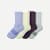 Youth Solids Calf Sock 4-Pack - Dawn Lime Mix [8453]