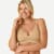 Women's Ribbed Seamless Triangle Bralette - Sandcastle WO1 [7665]