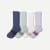 Women's Solids Calf Sock 4-Pack - Lavender Mist Mix L [8416]