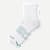 Golf Quarter Socks - White L [8602]