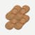 Women's Lightweight No Show Sock 4-Pack - tan - 9