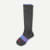 Women's Merino Wool Blend Everyday Compression Socks (15-20mmHg) - Black Sand Heather L [8070]