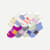 Women's Ankle Sock 8-Pack - Lemon Pink Mix L