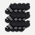 Youth Ankle Sock 12-Pack - black-mix - 22