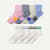 Women's Quarter Sock 8-Pack - Wildflower Stripes Mix L