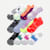 Women's Running Ankle Sock 12-Pack - Wildflower Blue Multi Mix L