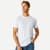 Pima Cotton Crew Neck T-Shirt - White MO1 [8525]