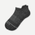 Merino Wool Bland Ankle Socks - Charcoal L [7531]